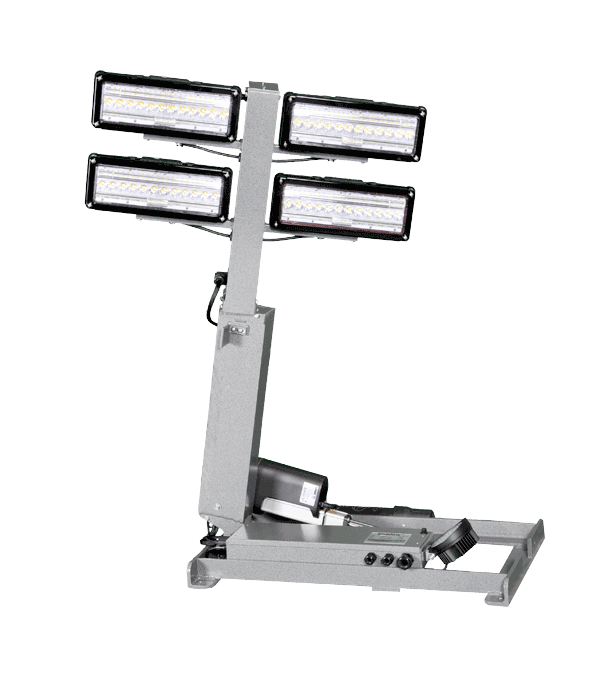 SL442A-FS_01-NEW Command Light, Shadow Series, LED Light Tower, Fire Truck Lights
