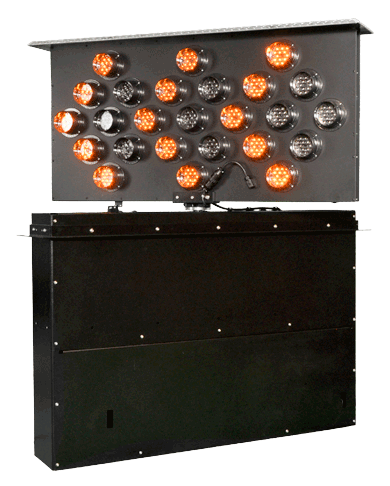 TFBv7_01-NEW Command Light, Straffic Flow Board Series, LED Light Tower, Fire Truck Lights