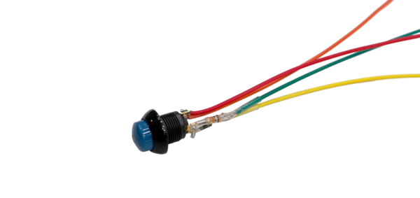 Command Light CL or KL Series Push Button, Controller, Blue 065-13037