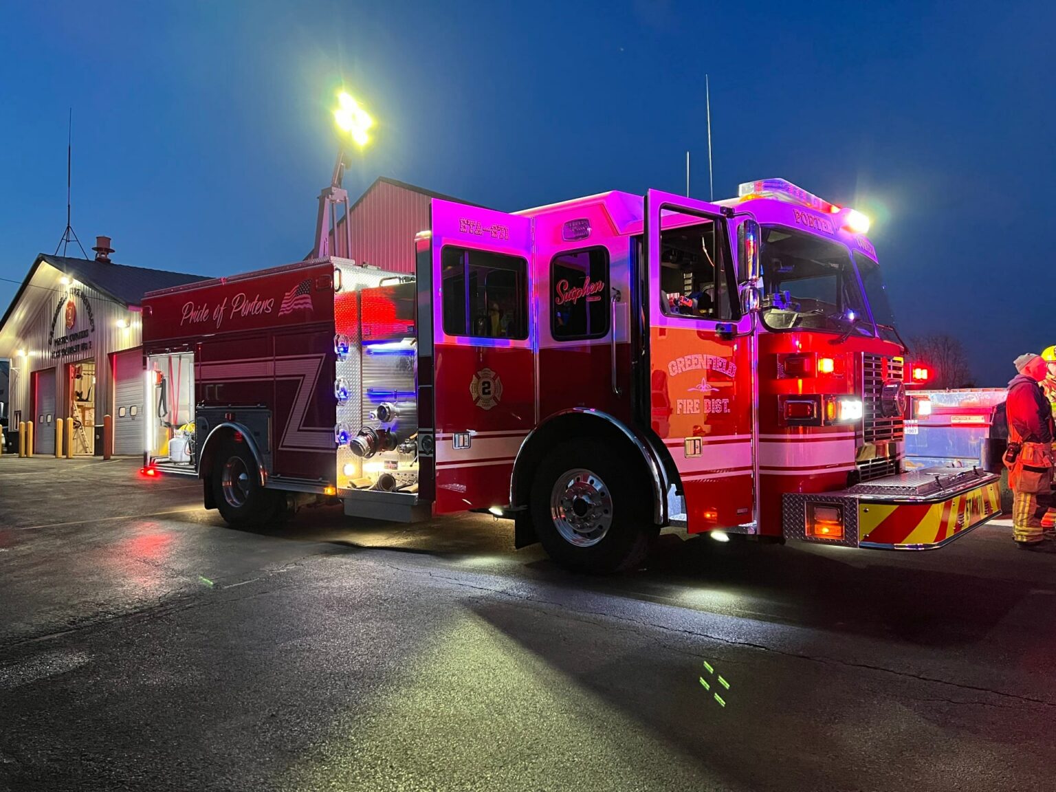 Greenfield Fire District Greenfield, NY Command Light