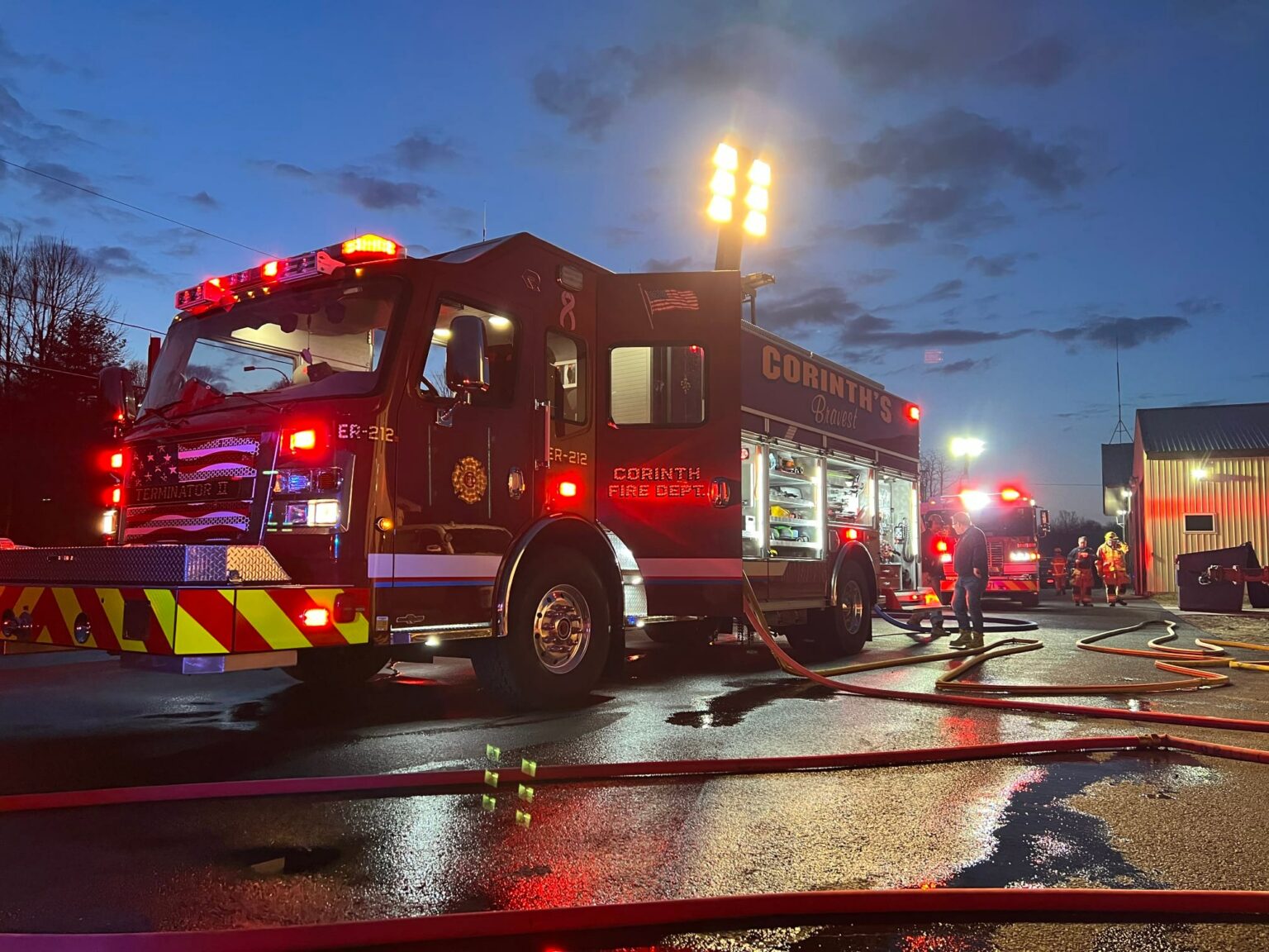 Corinth Fire Department Corinth, MS Command Light